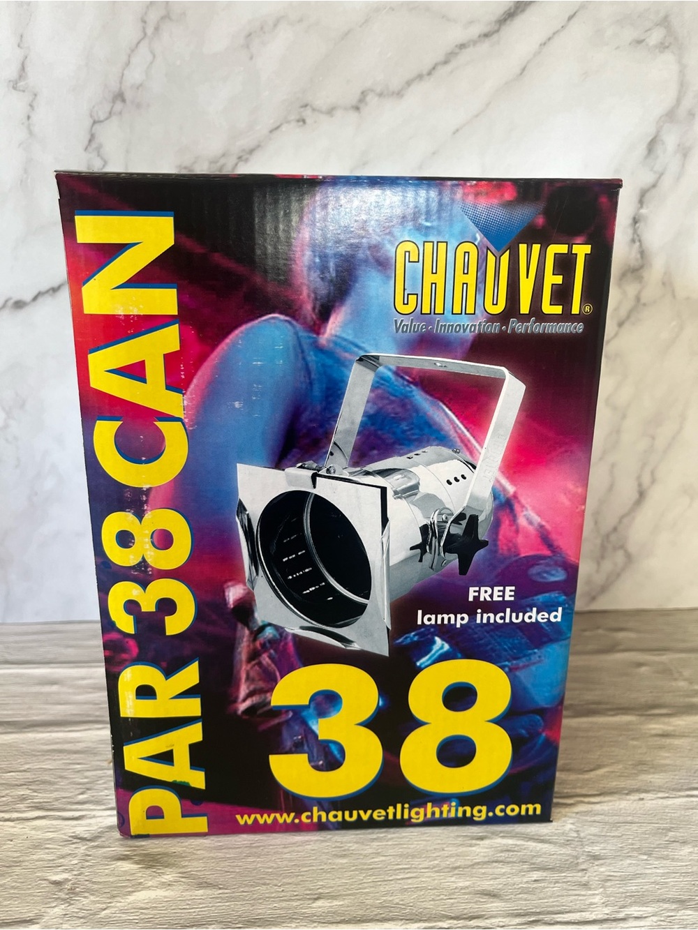 New In Box Chauvet Par38Can Lighting DJ's Theatre Nightclub